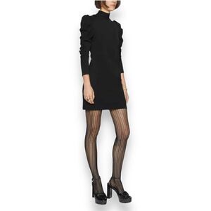 Rebecca Minkoff Darcy Black Dress Long Sleeve